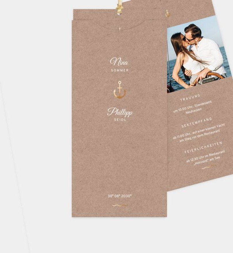 Einladung Standesamt Hochzeit Starnberger See