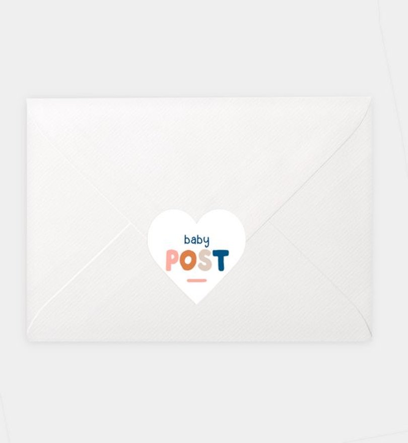 Siegelsticker Geburt Tiny Love