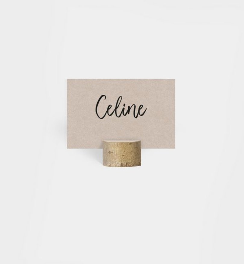 Tischkarte Geburtstag Rosegold-Crafty