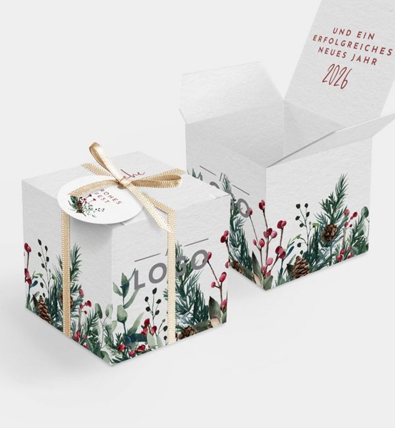 Gastgeschenk Geschenk Crafty Green · Vintage