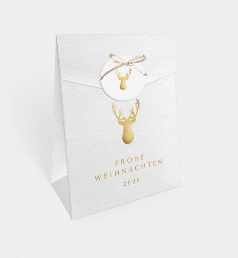 Gastgeschenk Geschenk Glänzender Gruß · Crafty