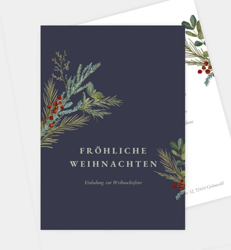 Weihnachtsfeier Weihnachtsfeier Zarter Ausdruck
