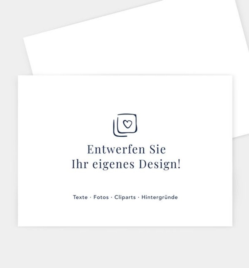 Gästebucheinleger Blanko Design Blanko Design