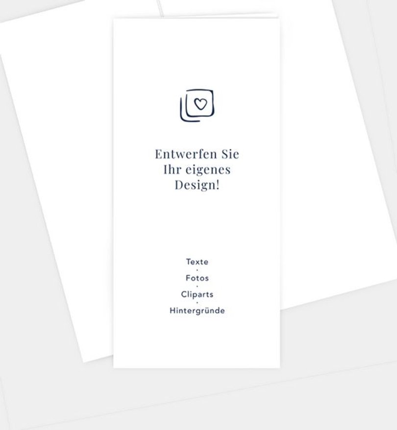 Menükarte Blanko Design Blanko Design