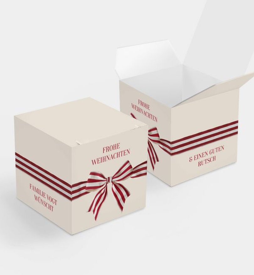 Gastgeschenk weihnachten/privat/gastgeschenk/occasion Weihnachtsschleife