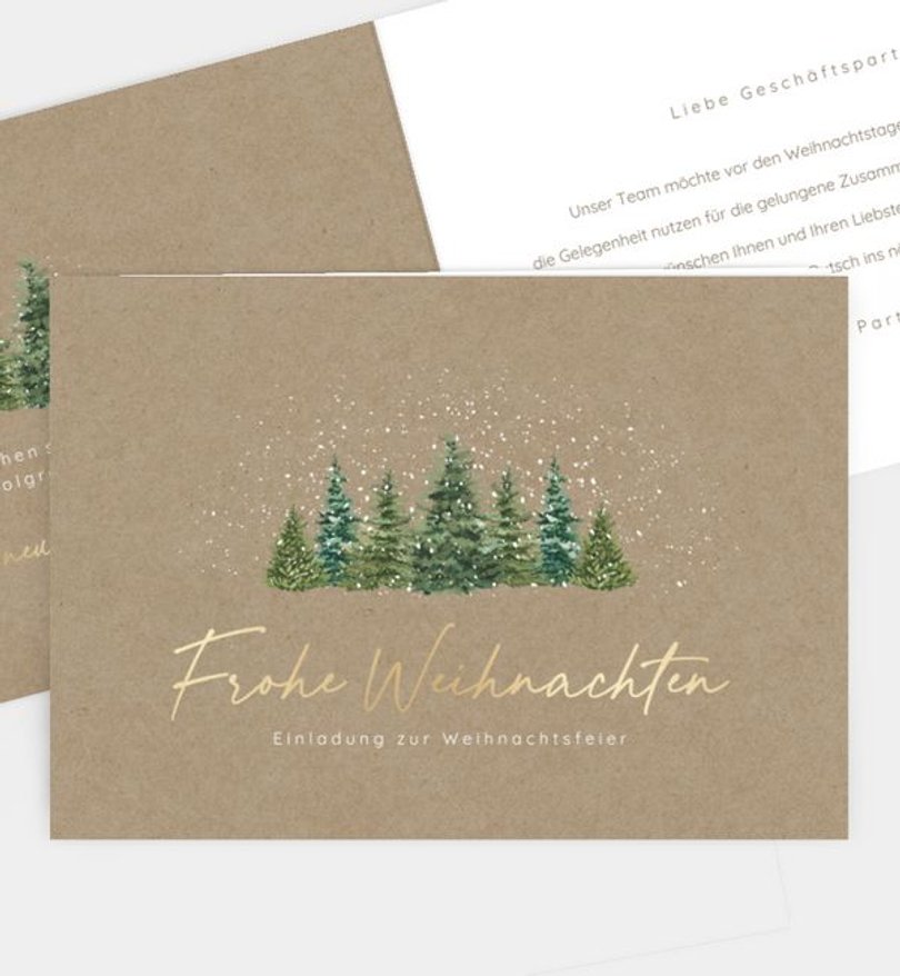 Weihnachtsfeier Weihnachtsfeier Winter Forest