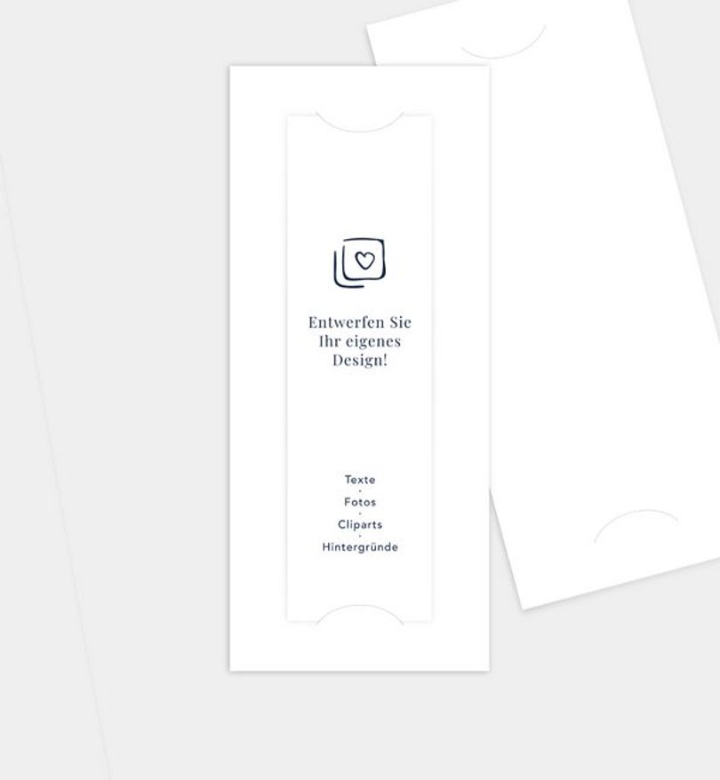 Save-The-Date Karte Blanko Design Blanko Design