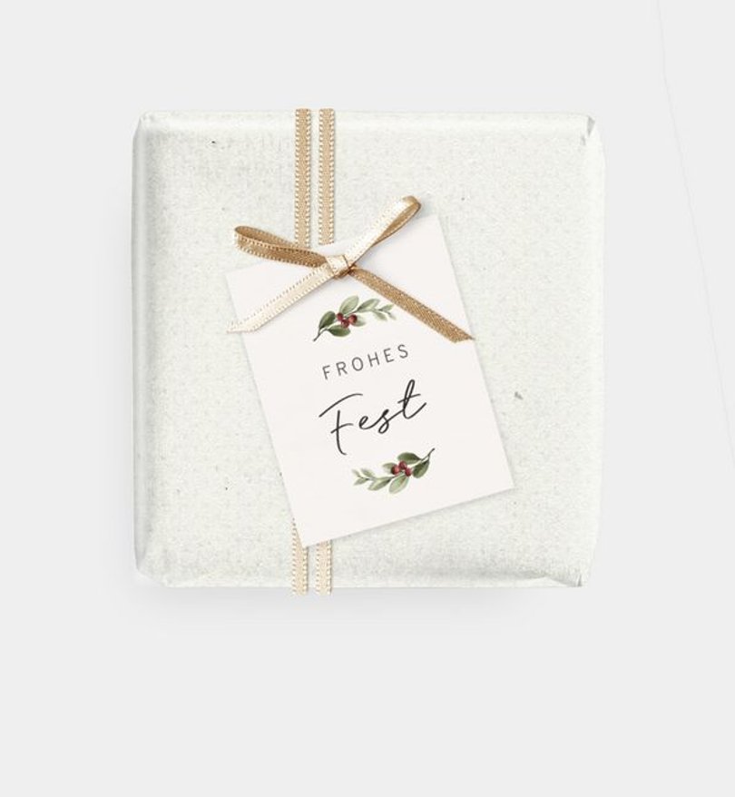 Geschenkanhänger Weihnachten Weihnachtsgeheimnis