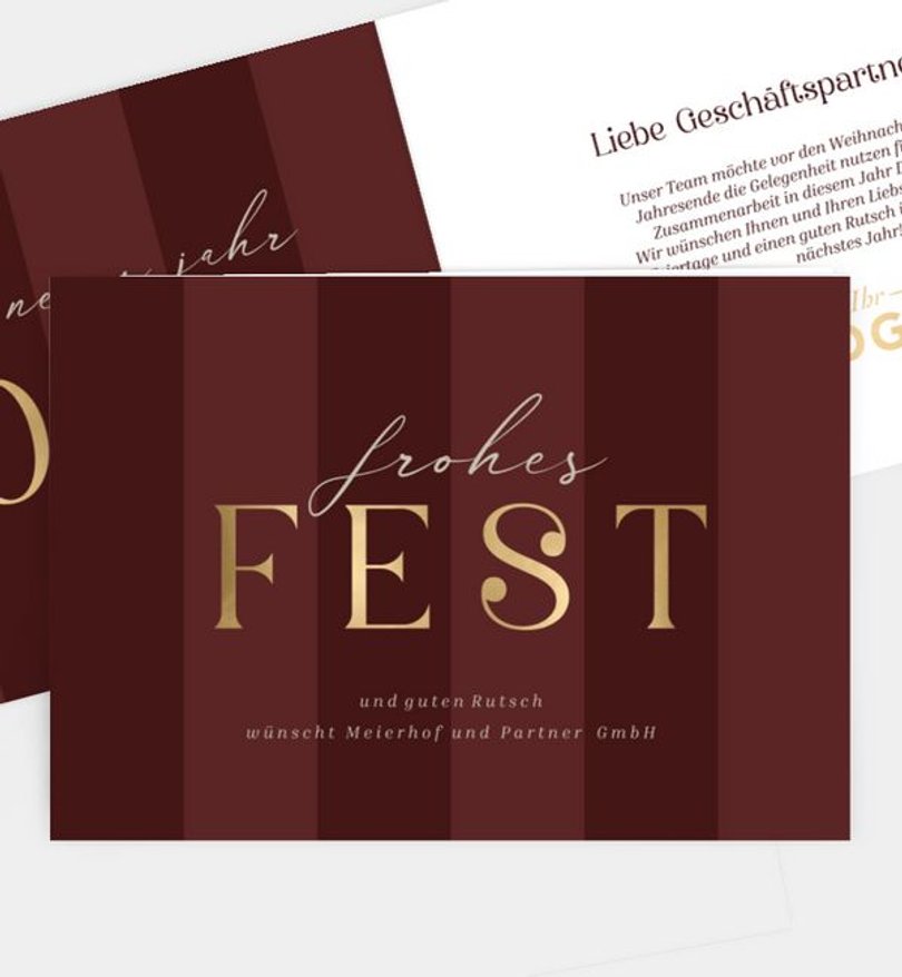 Weihnachtskarte Weihnachten/Geschäftlich Color Art · UNICEF