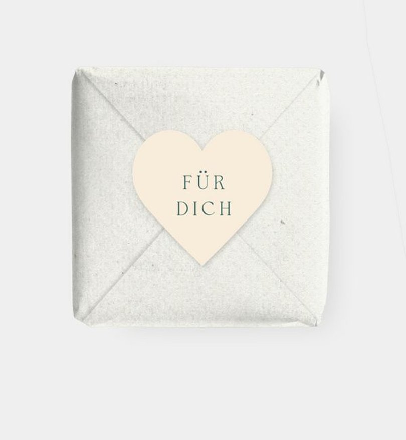 Geschenkaufkleber Hochzeit Love Story
