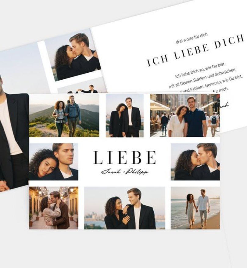 Grußkarte Valentinstag Collect Memories