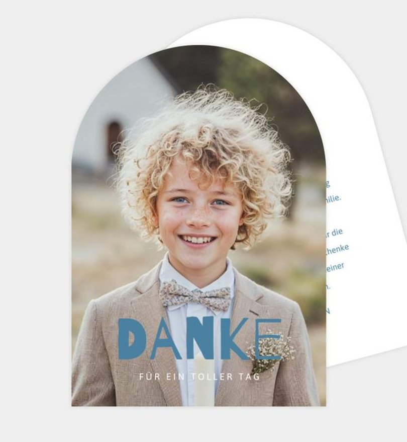 Dankeskarte Kommunion That's Me