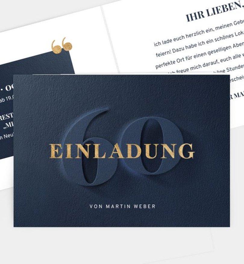 Einladungskarte Geburtstag Papercut · UNICEF