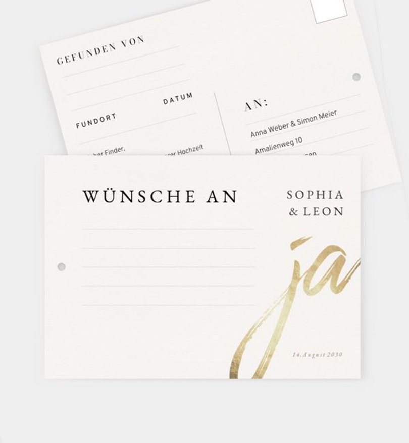 Ballonkarte Hochzeit Easy