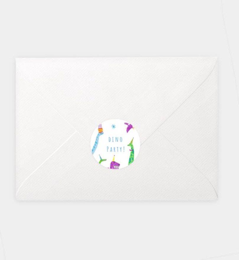 Siegelsticker Kindergeburtstag Siegelsticker
