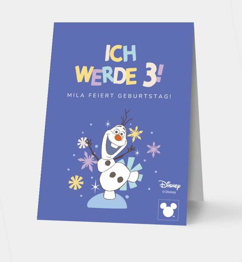 Gruppentischkarte Kindergeburtstag Gruppentischkarte