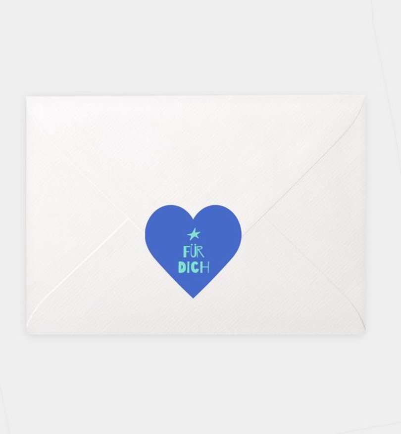 Siegelsticker Geburt Bold Shapes