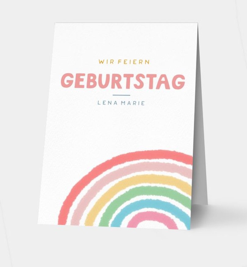 Gruppentischkarte Kindergeburtstag Gruppentischkarte
