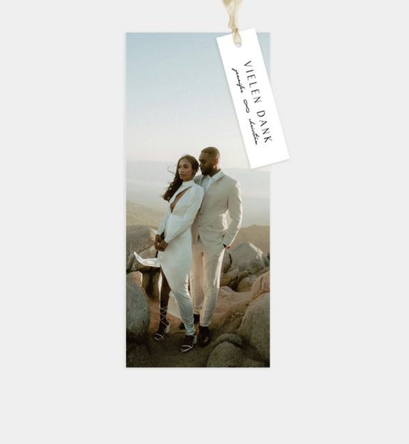 Dankeskarte Hochzeit Aeternum