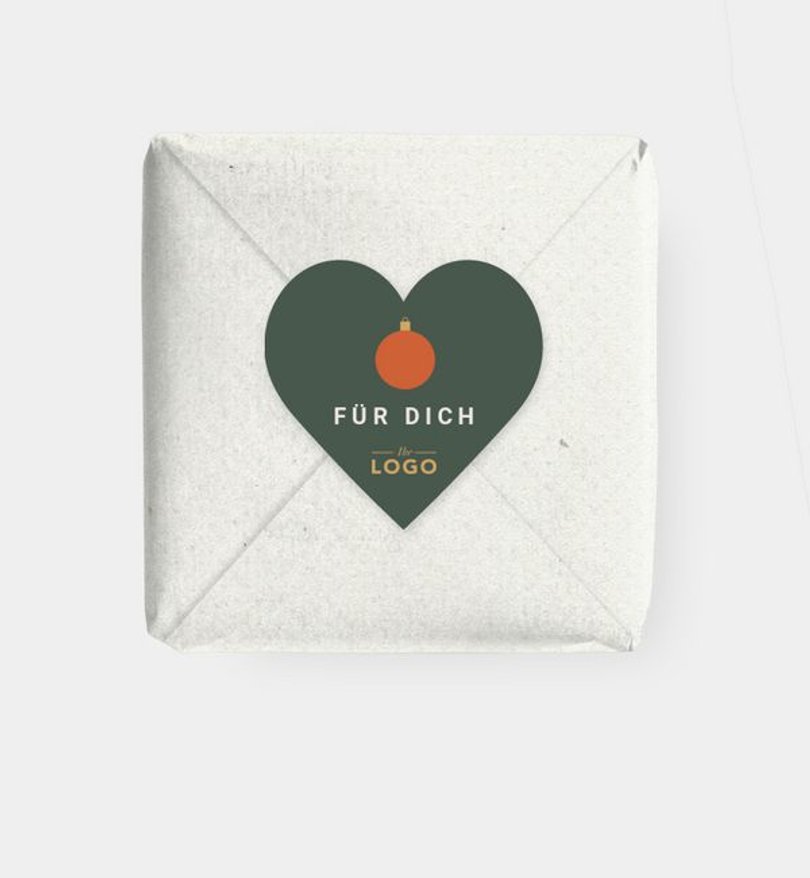 Geschenkaufkleber Geschäftlich Festive Forms