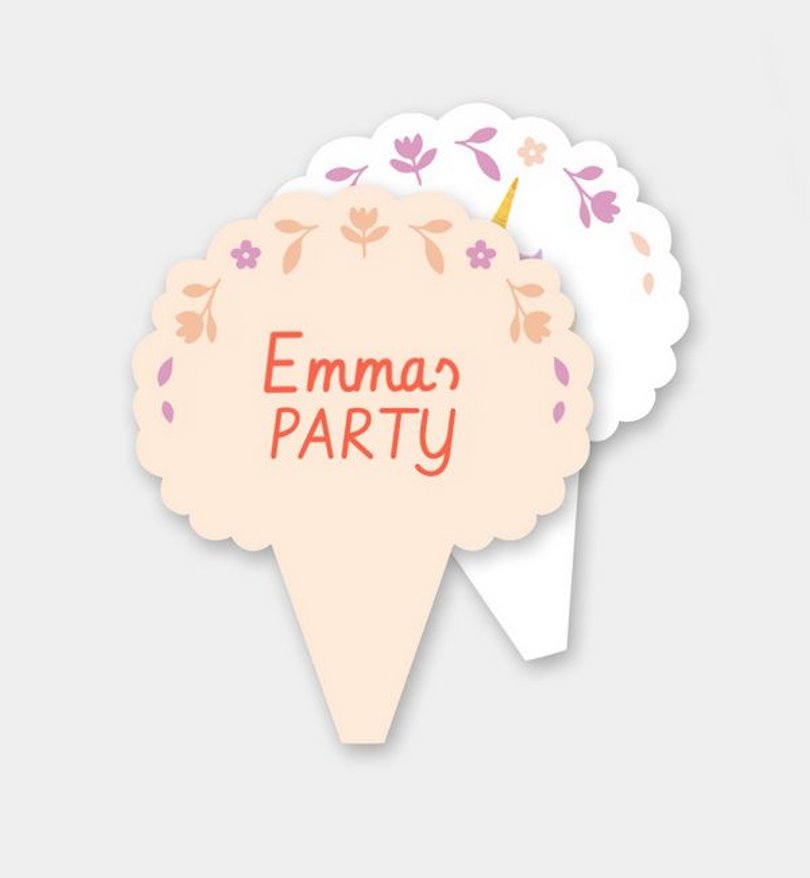 Muffintopper Kindergeburtstag Magic Unicorn