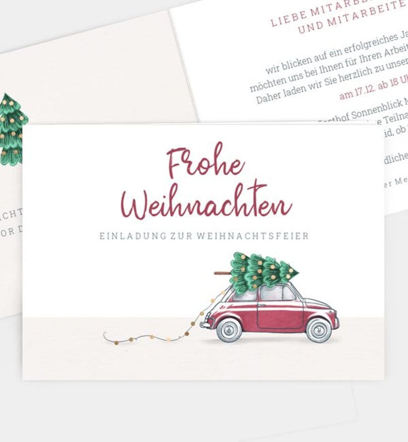 Weihnachtsfeier Weihnachtsfeier On The Road