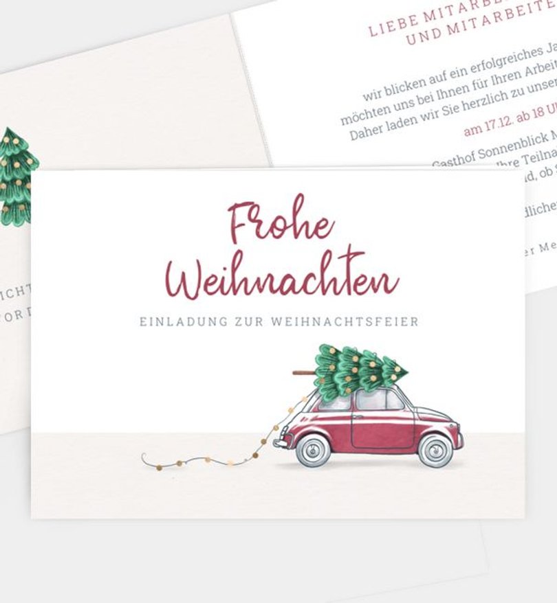 Weihnachtsfeier Weihnachtsfeier On The Road