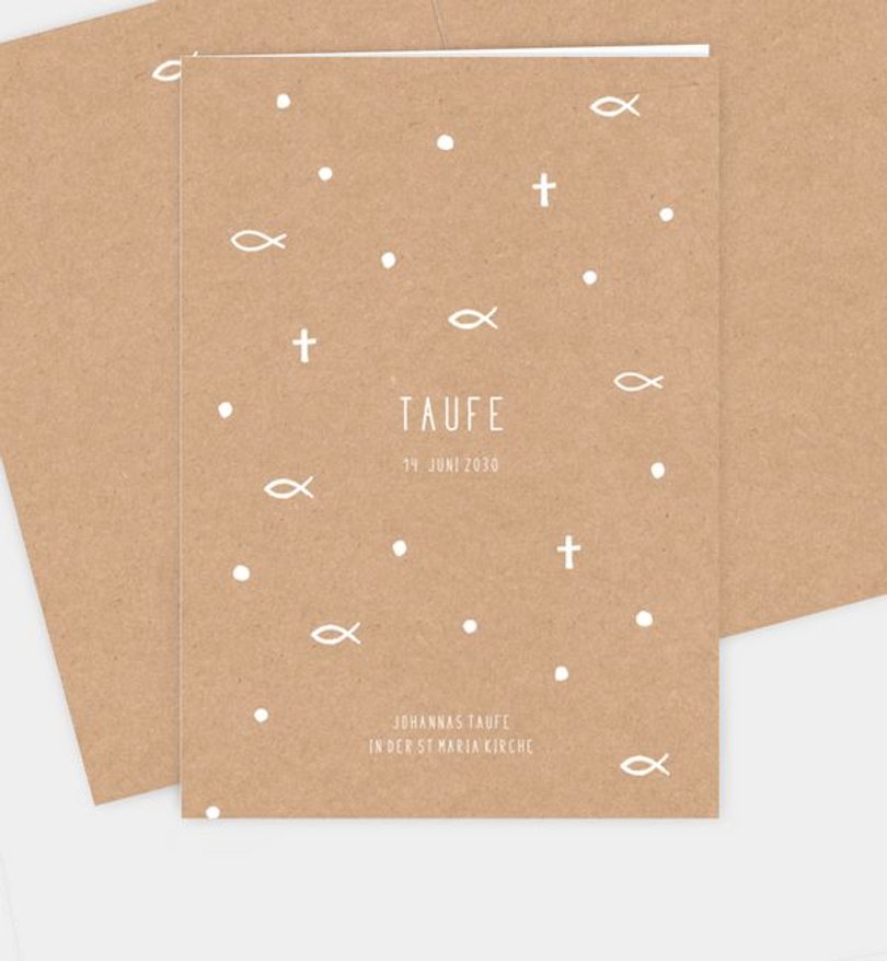 Kirchenheft Taufe Holy Elements - Crafty