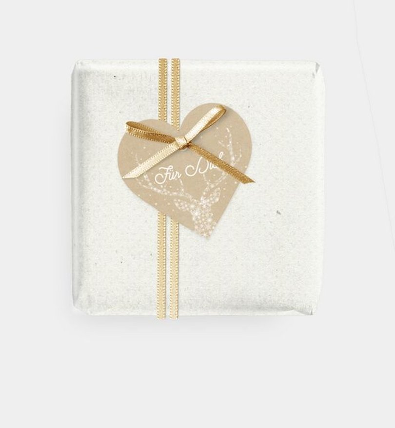Geschenkanhänger Geschäftlich Silent Night · Crafty