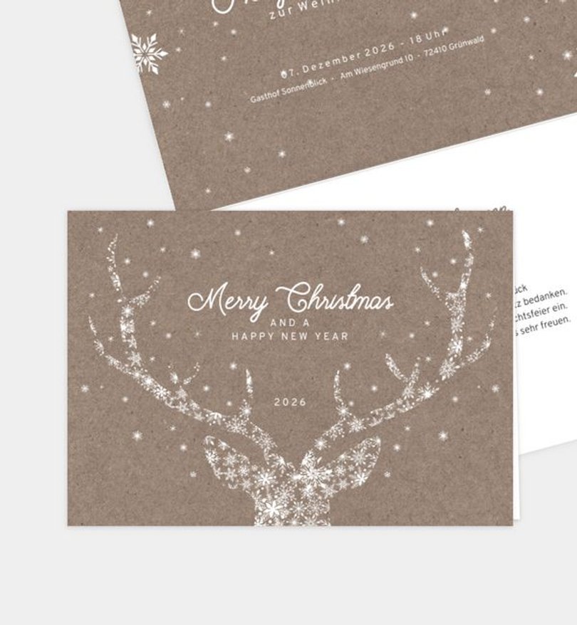 Weihnachtsfeier Weihnachtsfeier Silent Night · Crafty