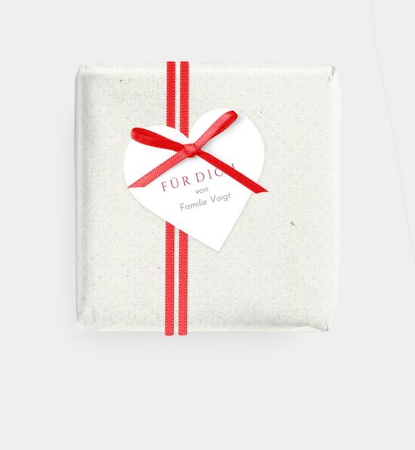 Geschenkanhänger Weihnachten Photo Present