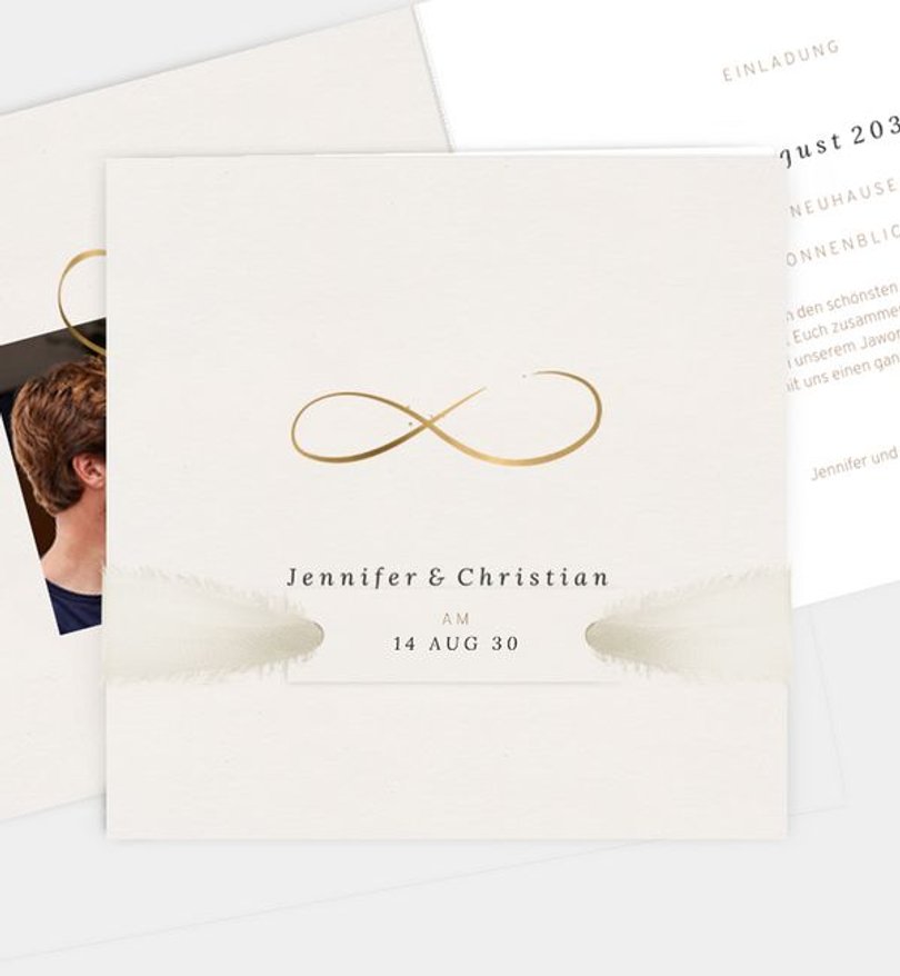 Einladungskarte Hochzeit Liebeswerte