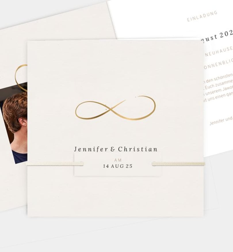 Einladungskarte Hochzeit Liebeswerte