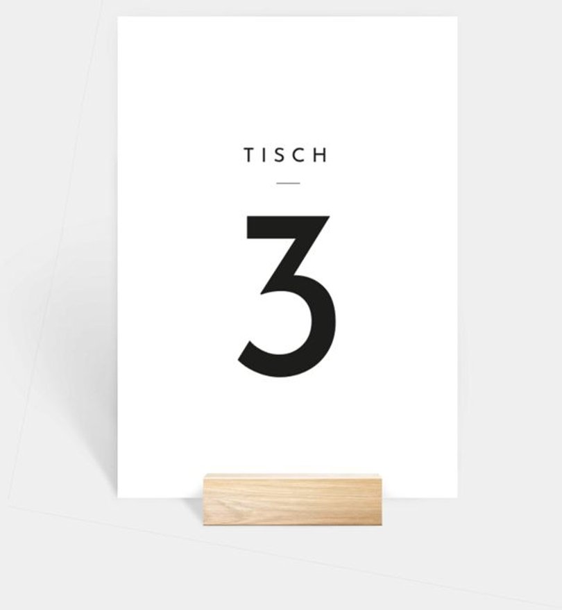 Tischnummer Kommunion Classic Moment