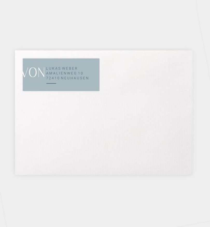 Absenderaufkleber Kommunion Kommunionsbote