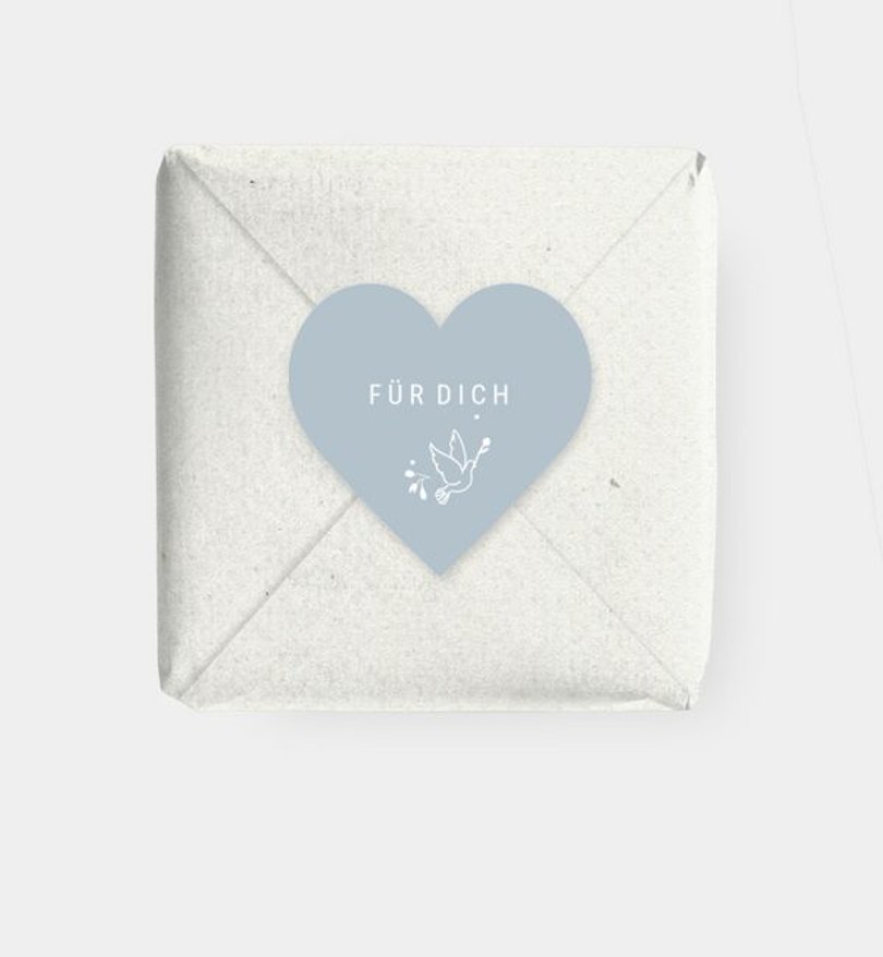 Geschenkaufkleber Kommunion Mein Festkranz