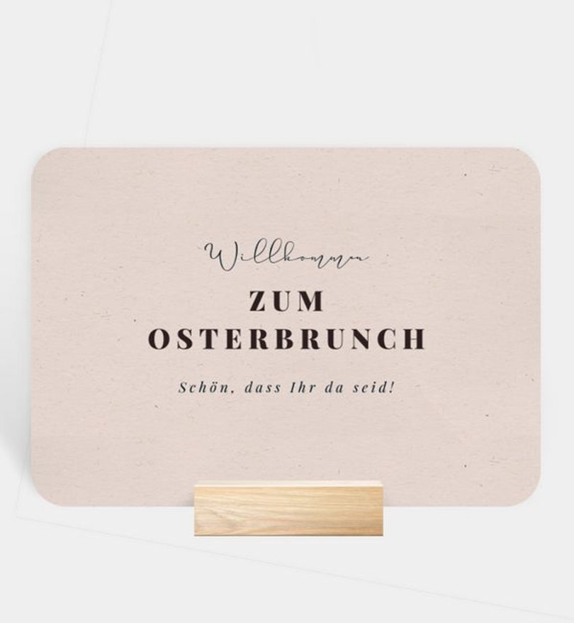 Tischnummer Ostern Memory · Vintage