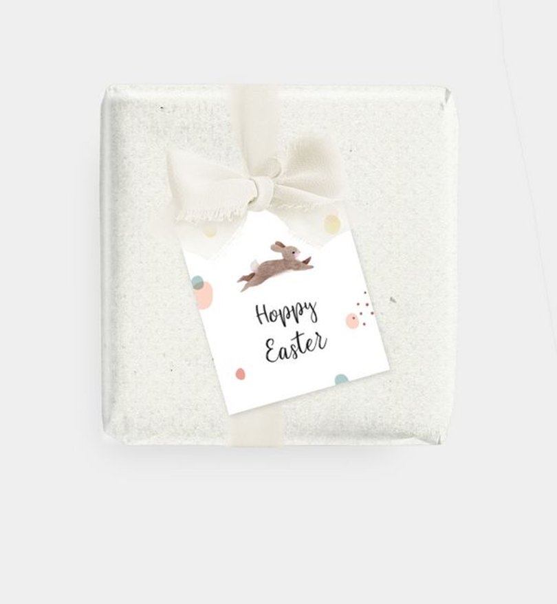 Geschenkanhänger Ostern Hoppy Easter