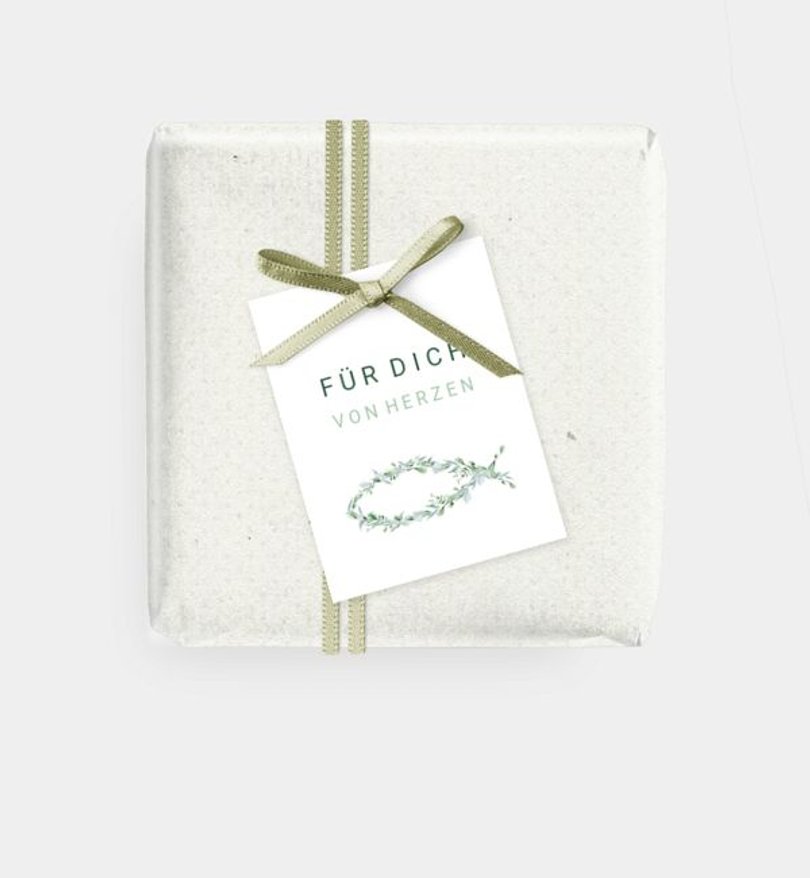 Geschenkanhänger Kommunion Sagenhafter Fisch