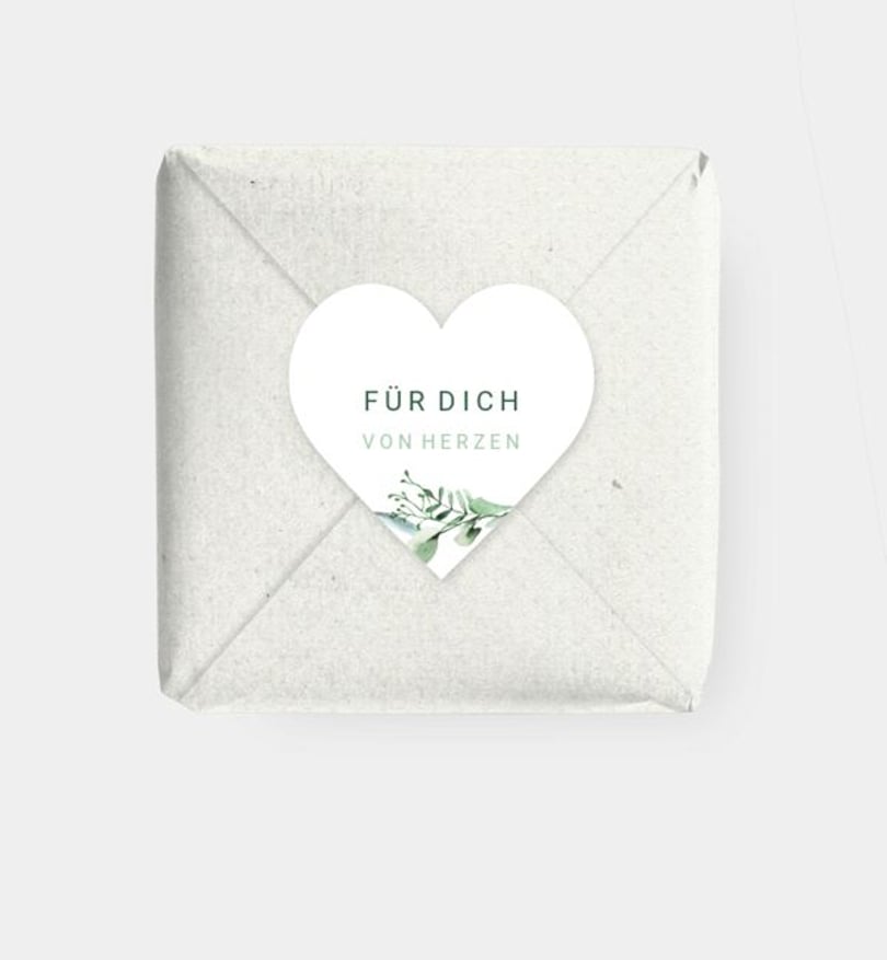 Geschenkaufkleber konfirmation/geschenkaufkleber/occasion Sagenhafter Fisch