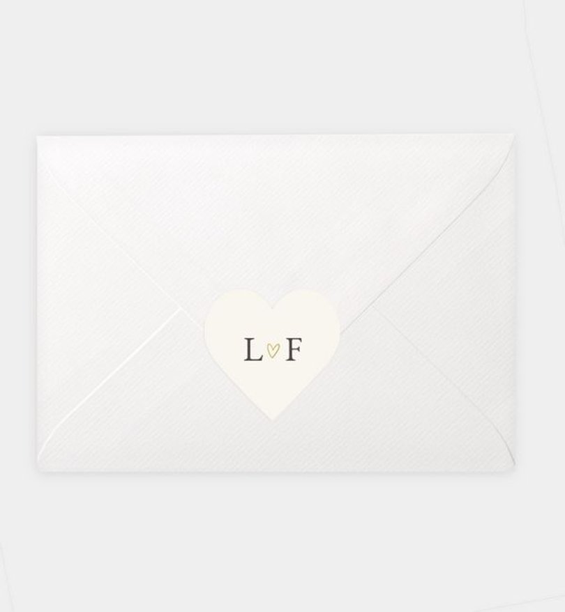 Siegelsticker Hochzeit Stempel