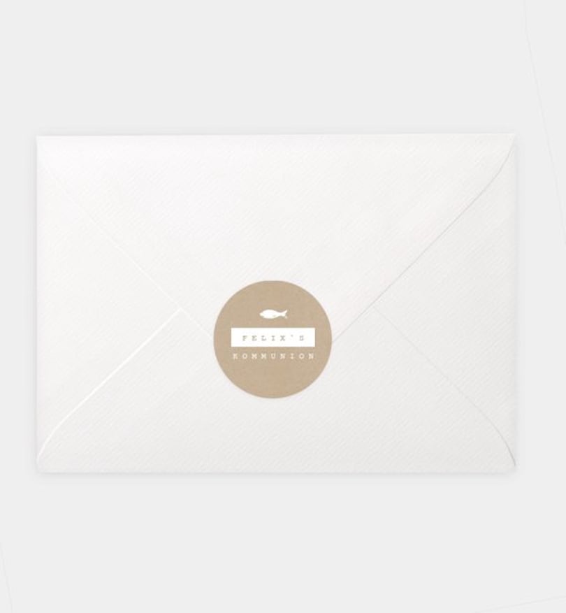 Siegelsticker kommunion/siegelsticker/occasion My Day · Crafty