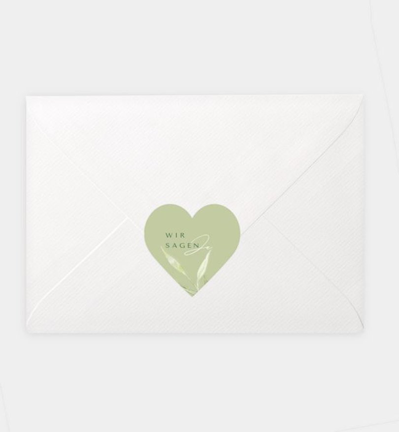Siegelsticker Hochzeit Provence