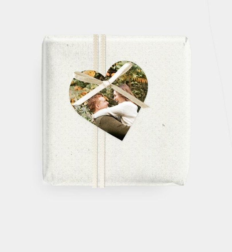 Geschenkanhänger Hochzeit Herzblatt