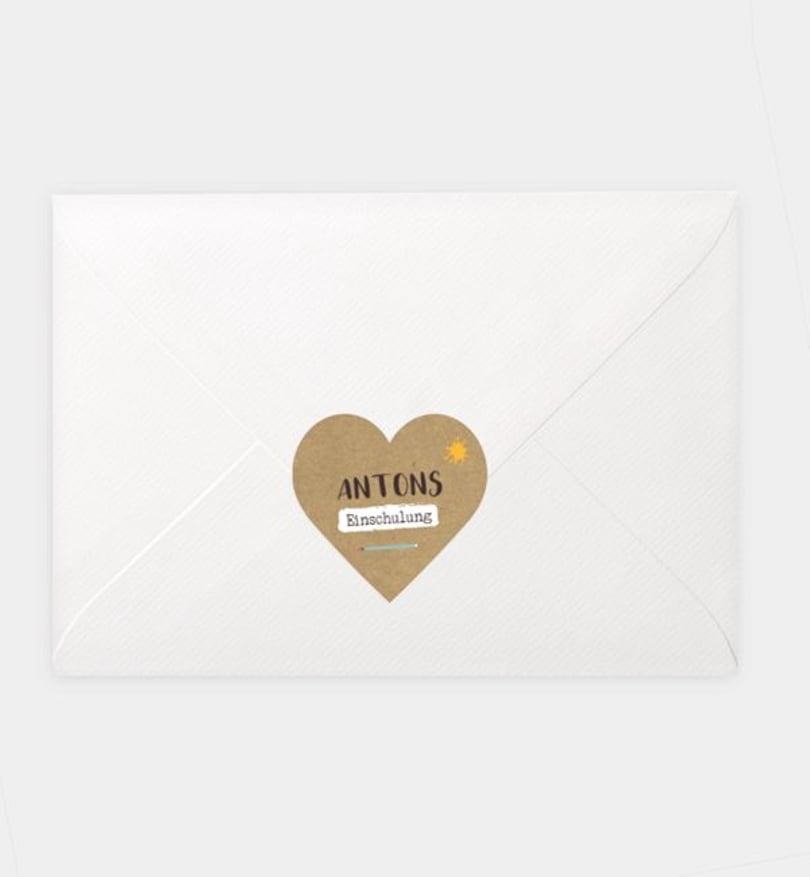 Siegelsticker einschulung/siegelsticker/occasion Pinboard