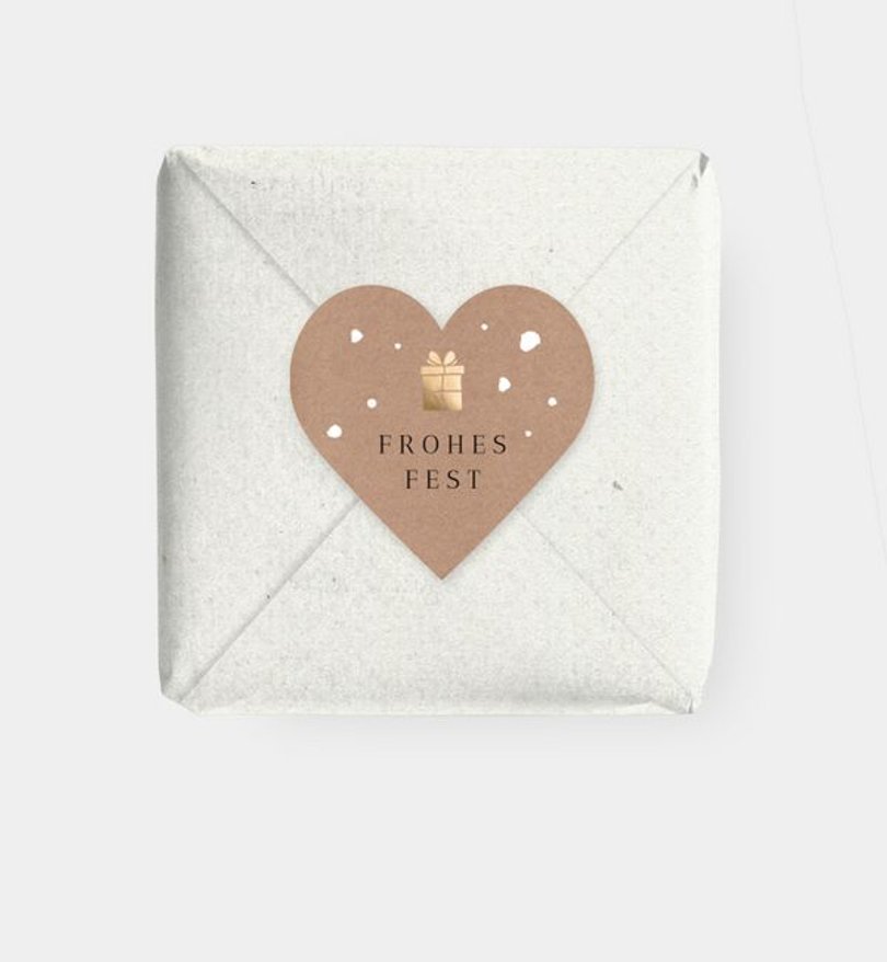 Geschenkaufkleber Geschäftlich Glänzendes Präsent