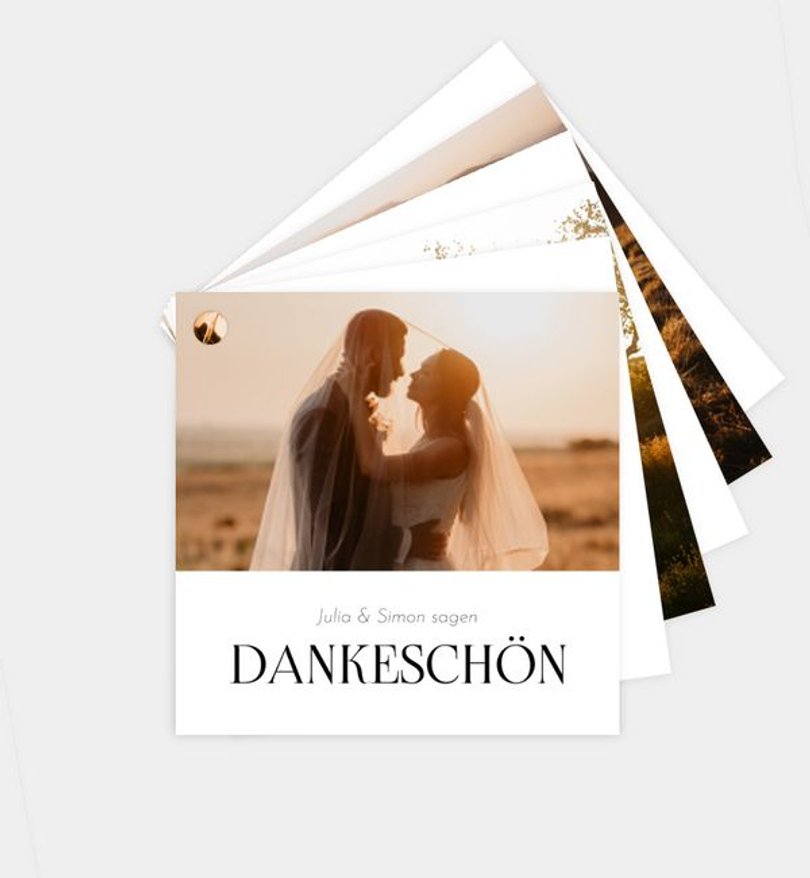 Dankeskarte Hochzeit Stay Classy