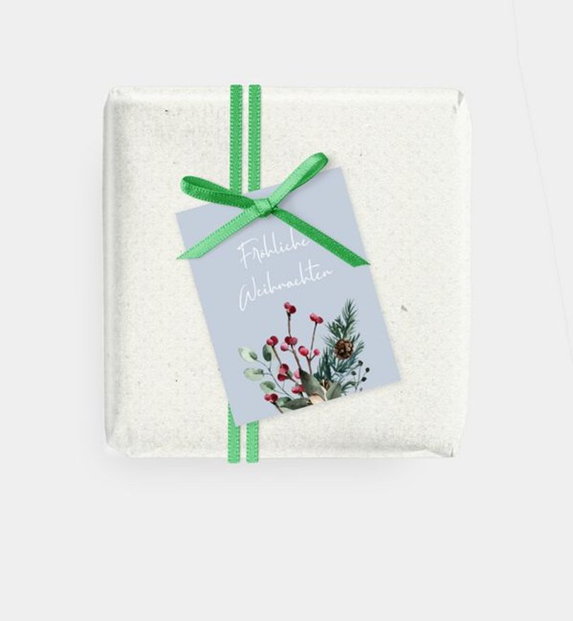 Geschenkanhänger Geschäftlich Crafty Green