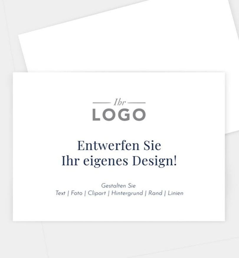 gutscheinkarte Weihnachten Geschäftlich Blanko Design