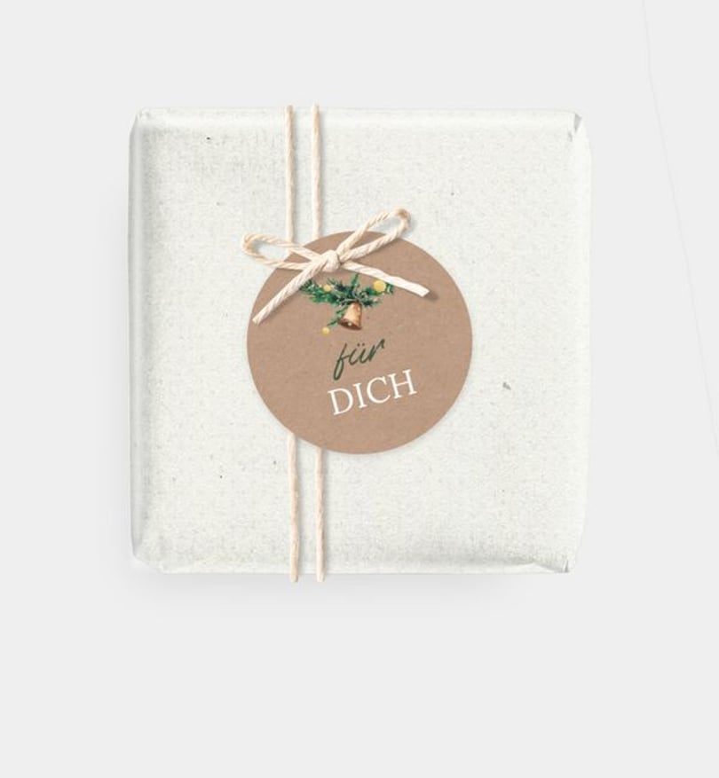 Geschenkanhänger Weihnachten Care for Nature